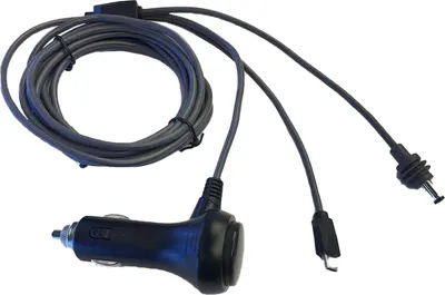 Produktbild von INF Zigarettenanzünder-Splitter-Adapter für das Auto mit Digitalanzeige