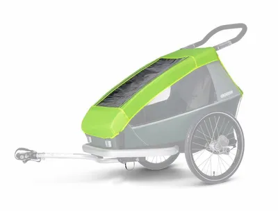 Produktbild von Croozer Regenschutz für Kinderfahrradanhänger Einsitzer