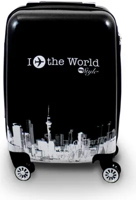 Produktbild von Bituxx Kofferset 3teilig Design Fly the World MS-17005