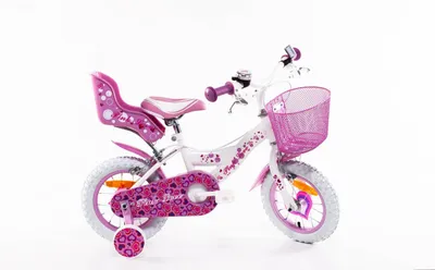 Produktbild von SCH Pink Love 12“ Mädchenfahrrad mit Zubehör