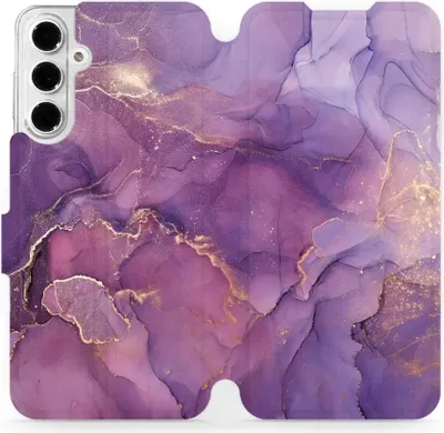 Produktbild von Handyhülle mit klappe für Galaxy A16 5G, Mobiwear Book, Violett