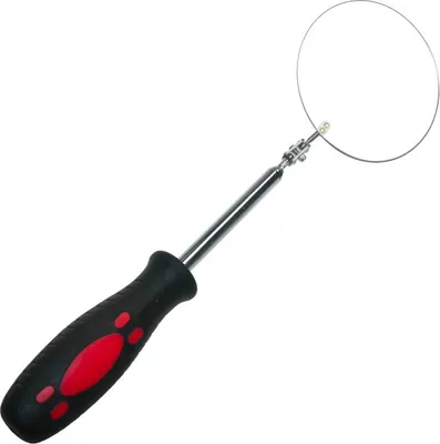 Image de Miroir d'inspection télescopique EDELSTHAL Miroir ø 80 mm L60 cm Miroir de surveillance