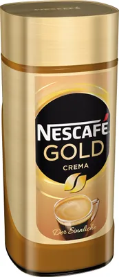 Produktbild von Nescafé Gold Crema | löslicher Kaffee | 200g-Glas