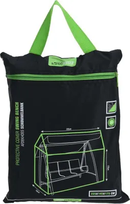 Produktbild von ProGarden Schutzhülle für Hollywoodschaukel 225x145x175 cm Schwarz