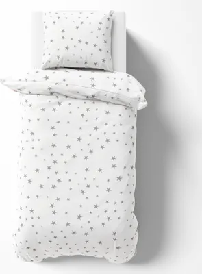 Produktbild von Bettwäsche Biber/Flanell Sternenzauber 135x200 + 80x80 cm