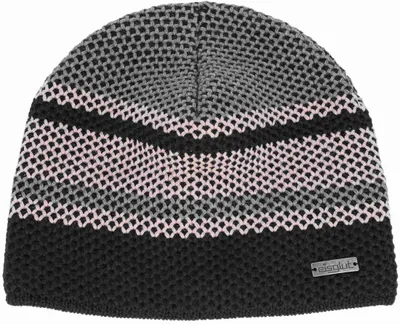Eisglut Unisex Mütze Torontoa Merino in schwarz