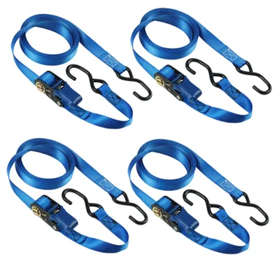 Obrázek produktu pro Masterlock 4367EURDAT Master Lock 4 Zurrgurte 5m blau mit Ratsche 4367EURDAT