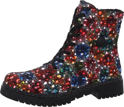 Immagine prodotto di Rieker stivali stringati multicolore