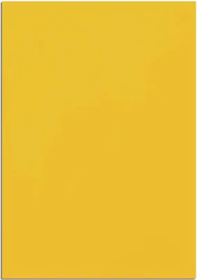 Produktbild von MAUL Magnetbogen Rechteck 1 Stück Ferrit magnetisch kunststoffbeschichtet beschriftbar 30 x 20 x 0.06 cm gelb