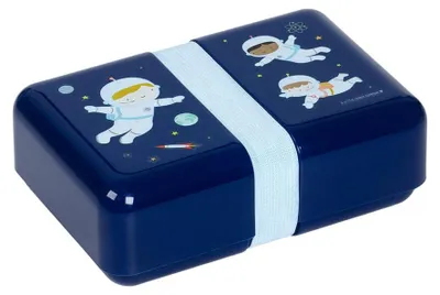Produktbild von A little lovely Company Brotbox: Astronauten
