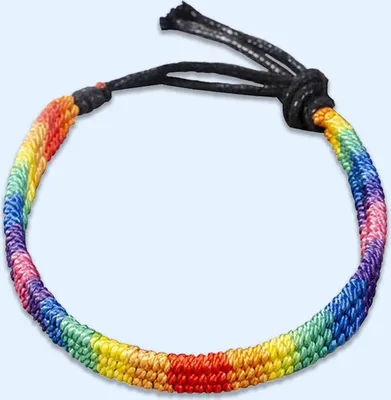 Produktbild von CHPN – Regenbogen-Armband – Pride-Armband – Regenbogen – LGBTQ+ – Einheitsgröße – verstellbar – Stolz – Regenbogen-Armband – Regenbogen – Stolz
