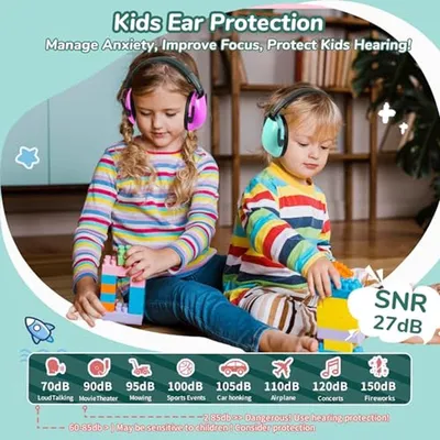 Gehörschutz für Kinder – Geräuschunterdrückende Ohrenschützer für sensorische Sensitivität