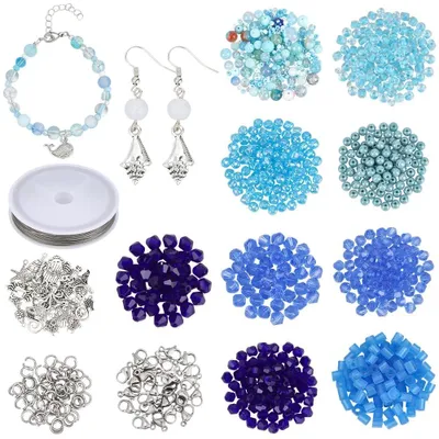 Produktbild von 731-teiliges Perlen-Set für Armbänder und Schmuck