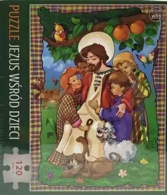 Image de Puzzle 120 - Jésus parmi les enfants
