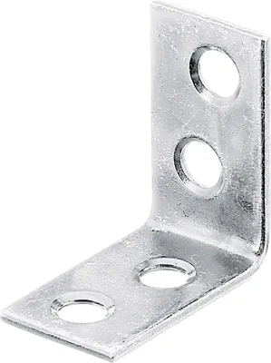 Produktbild von GAH-Alberts Stuhlwinkel, Stahl, Winkelhalterung, Stahl, Galvanisch verzinkte Beschichtung, 4,5 mm, 10 Stück(e)