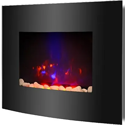 Image de Wandkamin Manoki | Elektrokamin Wand | Wandkaminofen | Kamin hängend