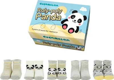 Produktbild von Panda Cucamelon Socken für Babys (5 Paar )