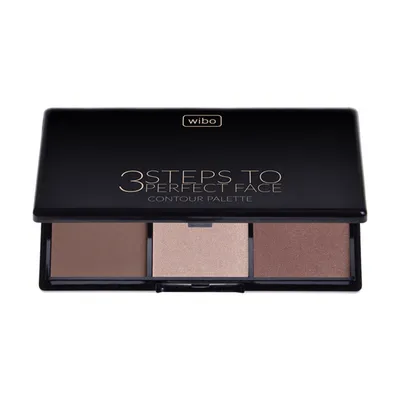 Image de Wibo 3 Steps To Perfect Face Contouring Palette Dark, 10g