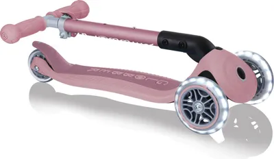 Produktbild von Globber Scooter Globber Jr. Foldable Lights Eco beere, 120/80mm