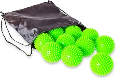 Immagine prodotto di Palla riccio Kawanyo, 9 cm Ø set di 14 con sacchetto - verde