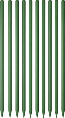 Immagine prodotto di Plonos PL-940, supporti per piante da giardino, 120 cm, 11 mm, in plastica, confezione da 10 pezzi