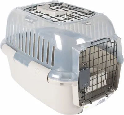 Produktbild von Europet Bernina Transportbox Adventurer transparent/grau