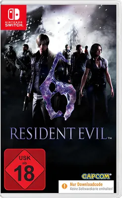 Produktbild von Resident Evil 6 SWITCH CIAB