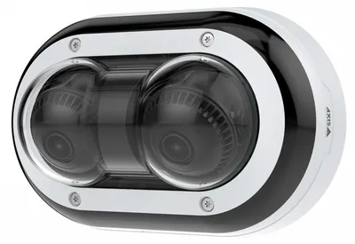Obrázek produktu pro Axis 02415-001, IP bezpečnostní kamera, pro vnitřní i venkovní použití, kabelová, montáž na strop/stěnu, černá, bílá, žárovka