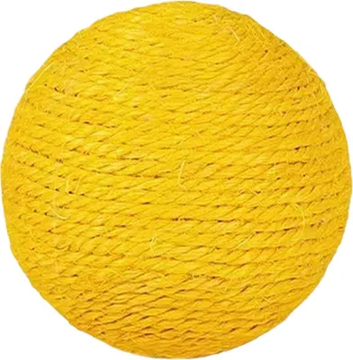 Produktbild von Katzenspielzeug, interaktives Sisal-Katzenkratzball-Spielzeug, bissfestes Haustierspielzeug für Stressabbau und Bewegung
