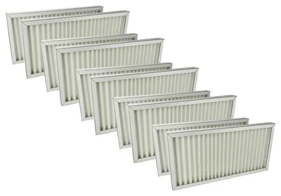 Produktbild von vhbw 10x Luftfilter M5 kompatibel mit Stiebel-Eltron LWZ 5 CSE Premium, LWZ 5 CS Premium Lüfter, Ventilator, Lüftungsgerät (2x Feinstaubfilter)