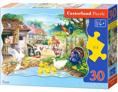 Image de Puzzle de la ferme Castorland 30 pièces B-03310