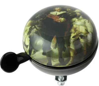 Produktbild von Fahrradglocke 80 mm im Nachtwacht Design mit klarem, lautem Geräusch