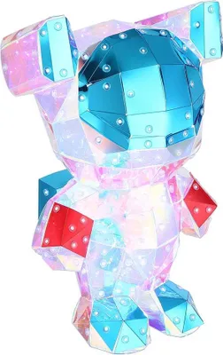 Produktbild von Globo LED-Dekoleuchte für Kinder Brondar Astronaut-Lampe kristalloptik