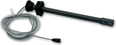 A close-up studio shot of a pool cleaning accessory.