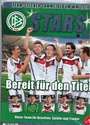 Image de Kicker - Stars WM 2014 - Autocollants à collectionner - USED - Album