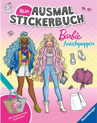 Obrázok produktu pre Moja omaľovánka Barbie – Obliekacie bábiky