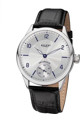 Immagine prodotto di Orologio da uomo Regent cinturino in pelle GM-2118 cinturino in pelle orologio da polso analogico nero URGM2118