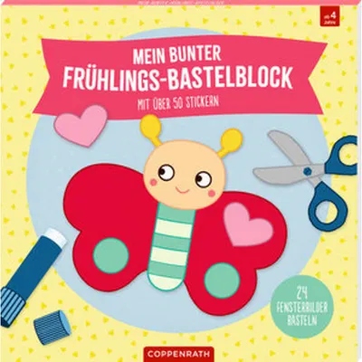Obrázek produktu pro Mein bunter Frühlings-Bastelblock