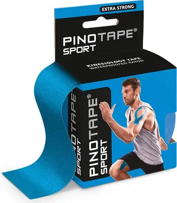 Produktbild von Pinotape Sport Tape Blau 5 cm x 5 m