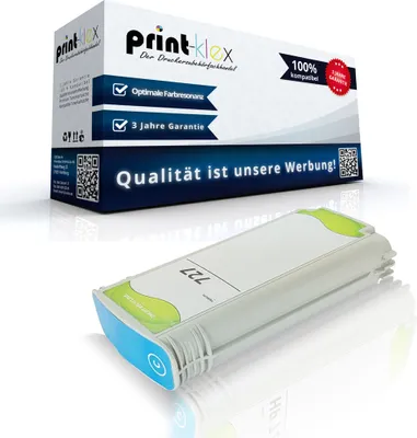 Produktbild von Kompatible Tintenpatrone für HP DesignJet T 1530PS DesignJet T 2500PS DesignJet T 2530USB DesignJet T 920Series DesignJet T 930PS 727 B3P19A Blau Cyan - Color Plus Serie