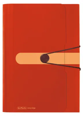 Image de Herlitz Fächermappe 11411279 12Fächer Recycling PP orange