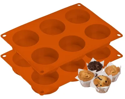 Immagine prodotto di Stampi in silicone per muffin, torte e dolci