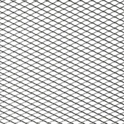 Productafbeelding van AUTO-STYLE Racegrill, aluminium - Vierkant ontwerp, 16x8mm - 125x25cm