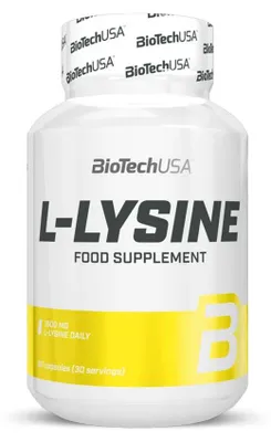 Zdjęcie produktu dla BioTech L-Lysine (90 kapsułek)