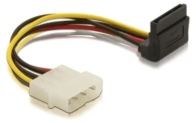 Immagine prodotto di DELOCK Stromkabel SATA 15Pin up -> Molex 4Pin Bu/St
