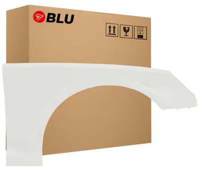Obrázek produktu pro BLU Blatník náhrada pro Audi A4 B9 S4 LIFT LY9C Pravý Bílý IbisWeiss | 2019-2024 | Přední | Lakovaný | Připravený k montáži, Obrázek vytvořený pomocí AI