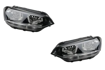 Produktbild von Johns, Scheinwerfer Halogen HSW passend für VW Touran 5T 05/15- H7 H7 Satz Links Rechts 5TB941005A 5TB941006A