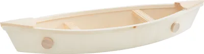 Produktbild von VBS Deko-Boot "Küstennebel", Rohholz
