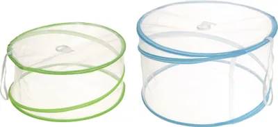 Produktbild von EXCELLENT HOUSEWARE Fliegenhaube Abdeckhaube für Lebensmittel Fliegenschirm, Fliegen-Schutz für Essen, für Grill, 2 Stück