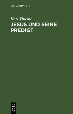 Produktbild von Jesus und seine Predigt